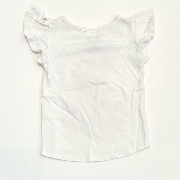 DISNEY BAMBI White Tee with Sequins & Floral Design KIDS Girls 2T - SO CUTE! - Picture 2 of 4